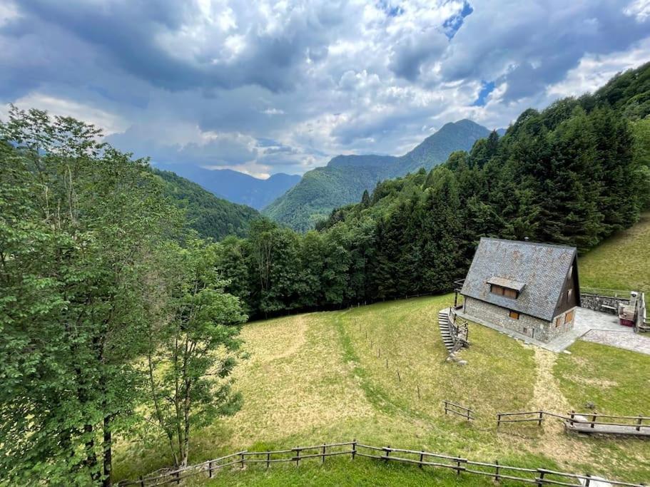Appartamento Panoramico Casa Gerro Averara Bagian luar foto